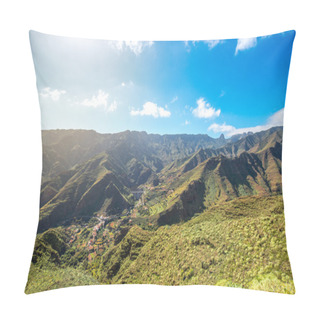 Personality  Mountains On La Gomera Island Pillow Covers
