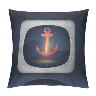 Personality  Vector Vintage Styled Anchor Pillow Covers
