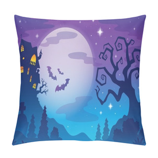 Personality  Halloween Topic Background 1 Pillow Covers