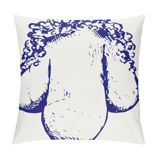 Personality  Anatomy Of Penis Pillow Covers