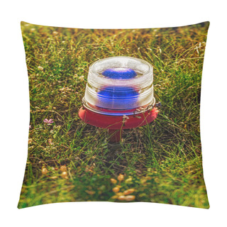 Personality  Ground Side Lamp Taxiway At The Airport Pillow Covers