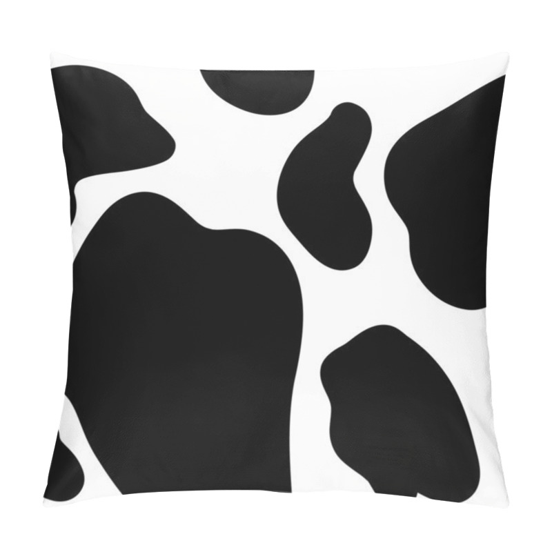 Personality  Cow Spots Seamless Pattern Background pillow covers