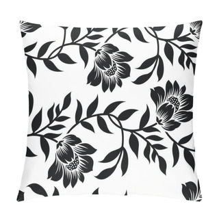 Personality  Seamless Vector Textile Floral Pattern Pillow Covers