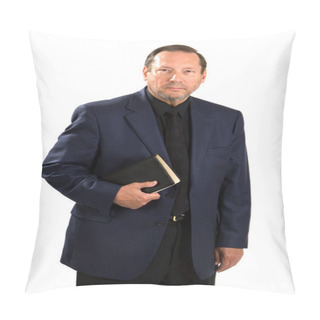 Personality  Pastor With Holy Bible Pillow Covers