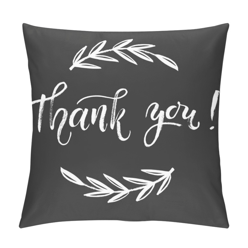 Personality   hand drawn  lettering with abstract background. pillow covers