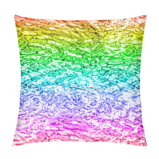 Personality  Abstract Background Made Of Reflections In The Water. Pillow Covers
