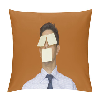 Personality  Post-it Face Pillow Covers