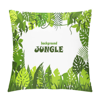 Personality  Tropical Leaves Pattern Pillow Covers