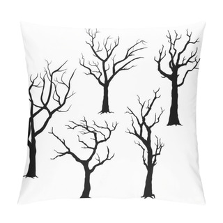 Personality  Tree Silhouettes Elements Pillow Covers