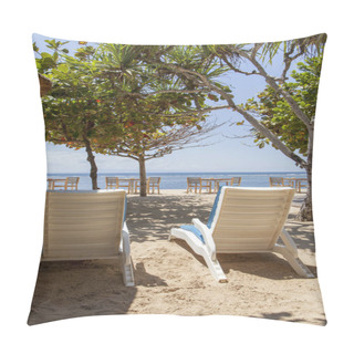Personality  View From The Beach In Nusa Dua, Bali, Indonesia. Pillow Covers