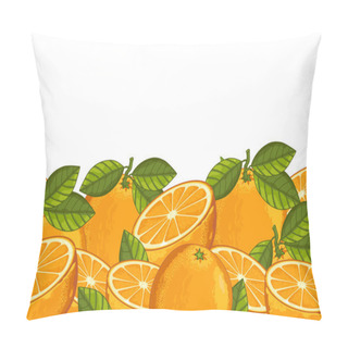 Personality  Orange Composition Isolated Pillow Covers