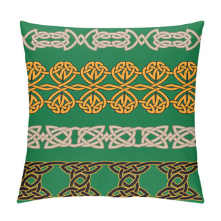 Personality  Celtic Embellishments And Ornaments Pillow Covers