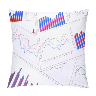 Personality  Graphs And Numerals  Pillow Covers