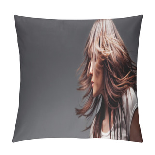 Personality  Hair In Motion Pillow Covers