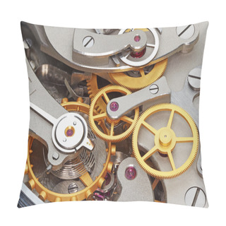 Personality  Clock Works. Pillow Covers