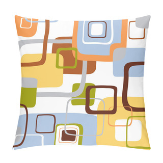 Personality  Retro Tiles Pillow Covers