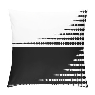 Personality  Set Of Horizontal Lines With Circles Pillow Covers