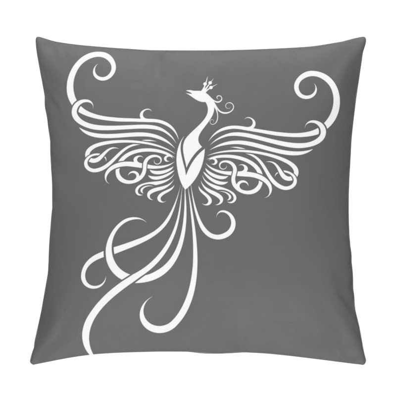 Personality  Golden fire phoenix pillow covers