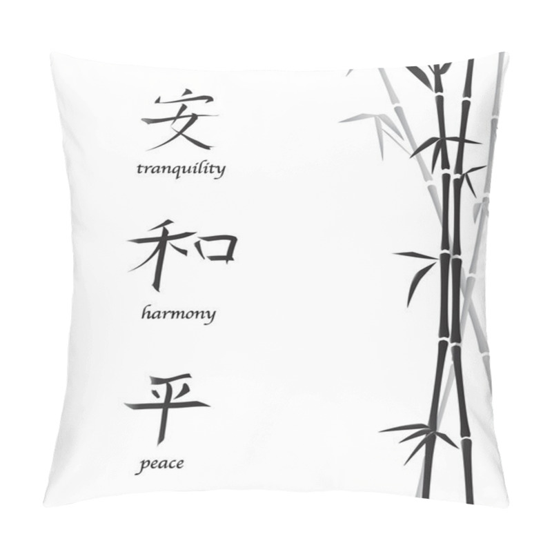 Personality  Chinese symbols1 pillow covers