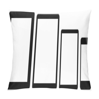 Personality  Black Business Tablets And Smart Phone Isolated Pillow Covers