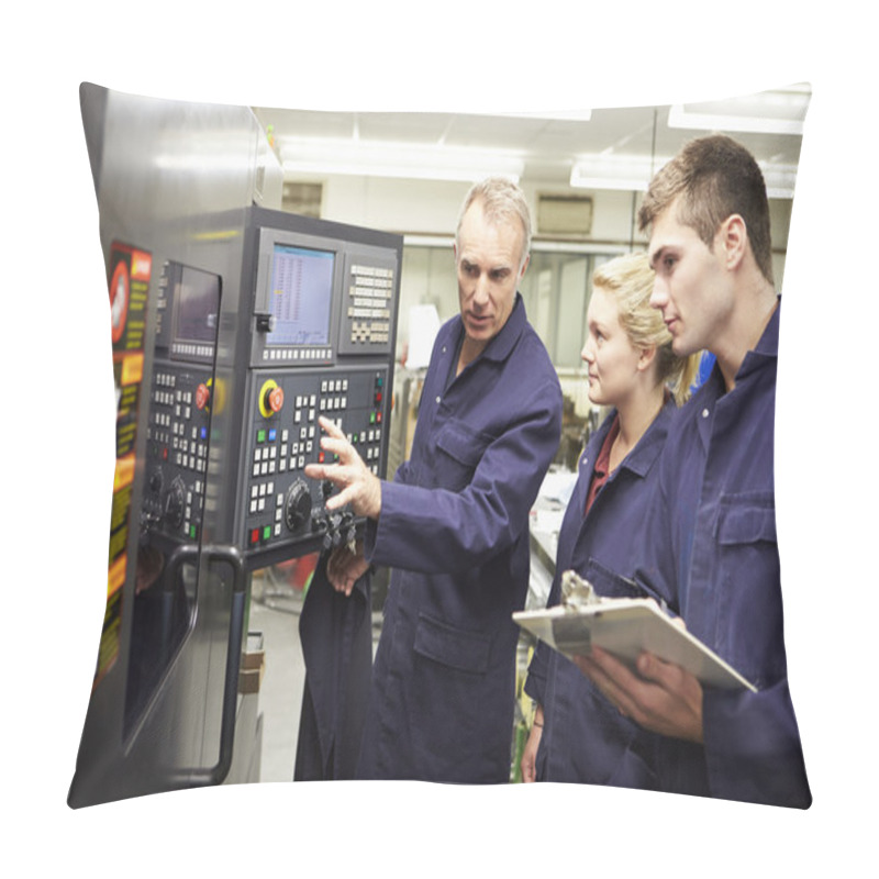 Personality  Engineer Teaching Apprentices Pillow Covers