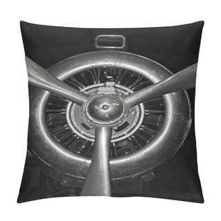 Personality  Airplane Propeller Pillow Covers