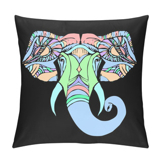 Personality  Elephant Head - Ganesha Pillow Covers