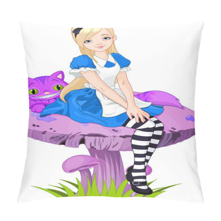 Personality  Alice In Wonderland Pillow Covers