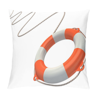Personality  Lifebuoy In The Air 3d Illustration Pillow Covers