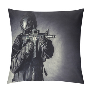 Personality  Spec Ops Police Officer SWAT Pillow Covers