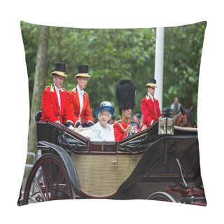 Personality  Queen Elizabeth II Pillow Covers