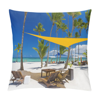 Personality  Beach On The Tropical Island Pillow Covers