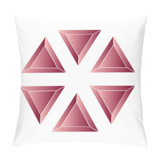 Personality  Group Of Red Rubies Pillow Covers