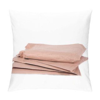 Personality  Stack Of Brown Envelopes Pillow Covers