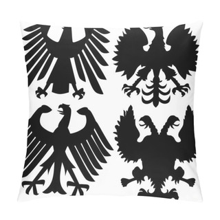Personality  Heraldic Eagles Collection Pillow Covers