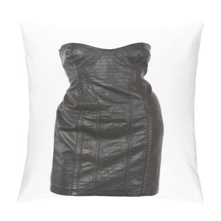 Personality  Strapless Leather Dress Pillow Covers