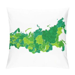 Personality  Russia Map Countries Pillow Covers