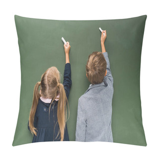 Personality  Pupils Writing On Chalkboard Pillow Covers