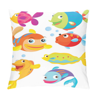 Personality  Fish Pillow Covers