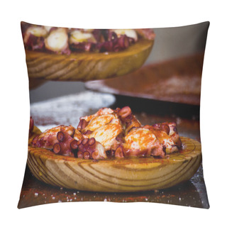 Personality  Spanish Octopus Food Pillow Covers