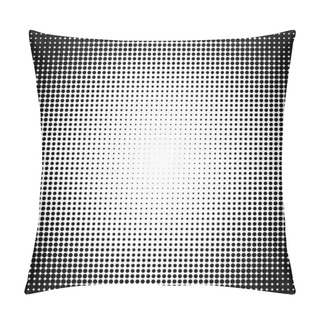 Personality  Black Dots On White Background Pillow Covers