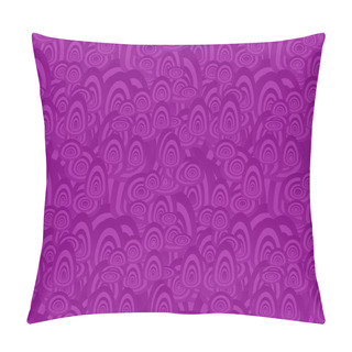 Personality  Purple Seamless  Pattern Background Pillow Covers
