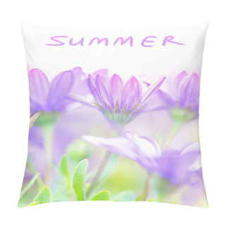Personality  Summer Fresh Flowers Pillow Covers