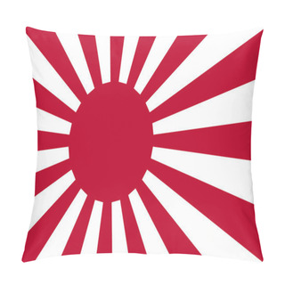 Personality  Japanese Flag Pillow Covers