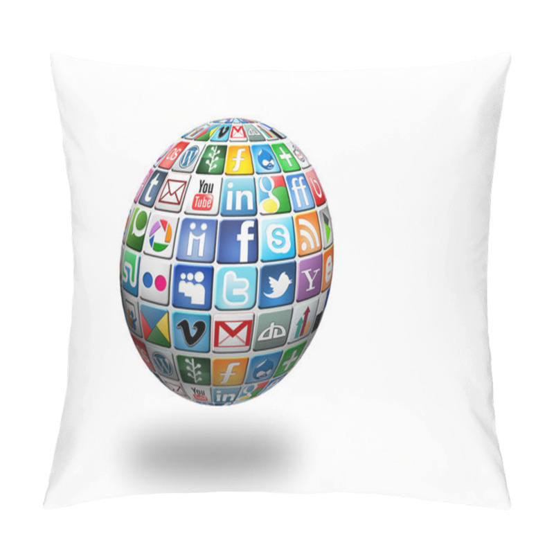 Personality  Social Network pillow covers