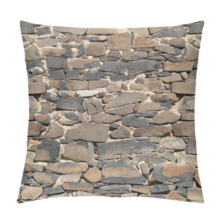 Personality  Ancient Stone Wall, Seamless Pattern Pillow Covers