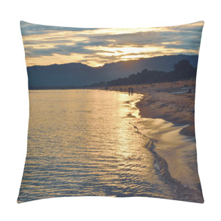Personality  Sunset Boat Ride At Kande Beach, Nkhata Bay, Malawi Pillow Covers
