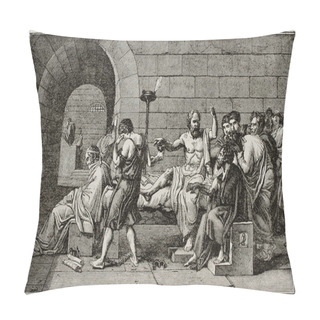 Personality  Socrates Death Pillow Covers