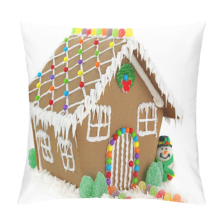 Personality  Gingerbread House Pillow Covers