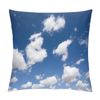 Personality  Fluffy Clouds In Sky. Pillow Covers
